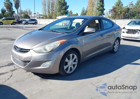 2011 Hyundai Elantra Limited из США, поврежденный, VIN 5NPDH4AE0BH001277